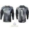 Maglia da Calcio Portiere a Maniche Lunghe Paris Saint Germain Keylor Navas 1 Alternativa 2022-23 per Uomo